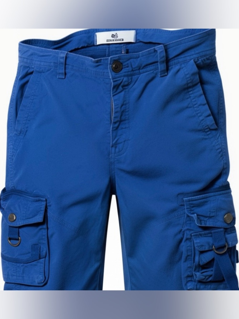 Four Steeds Royal Blue Cargo Shorts
